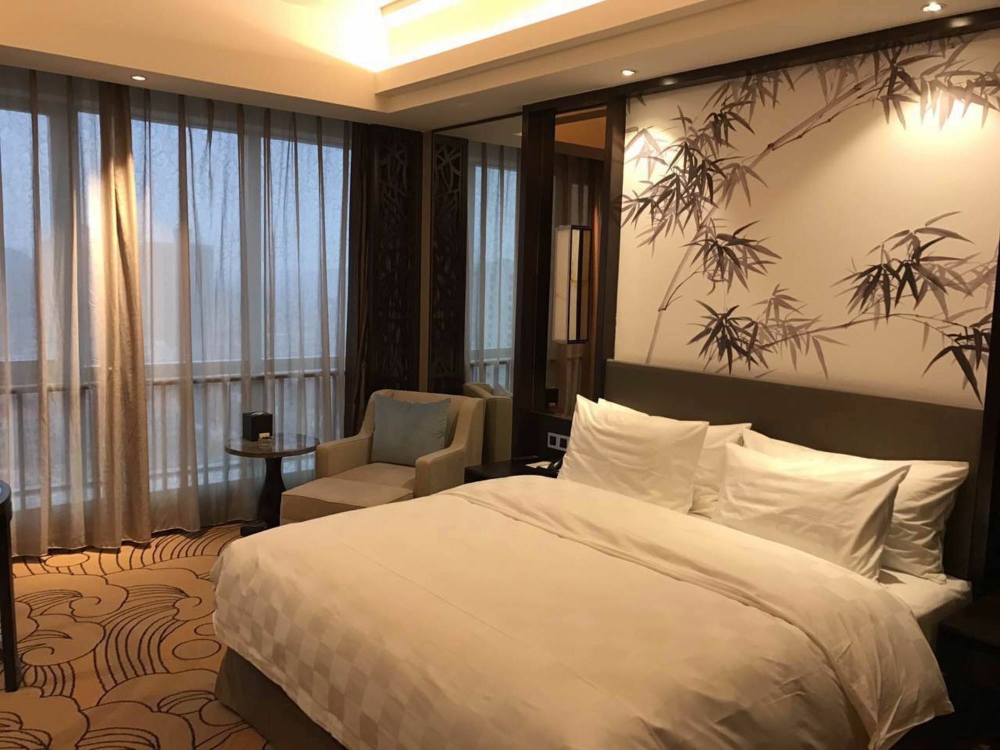 Jinan Luxury Blue Horizon Hotel ภายนอก รูปภาพ