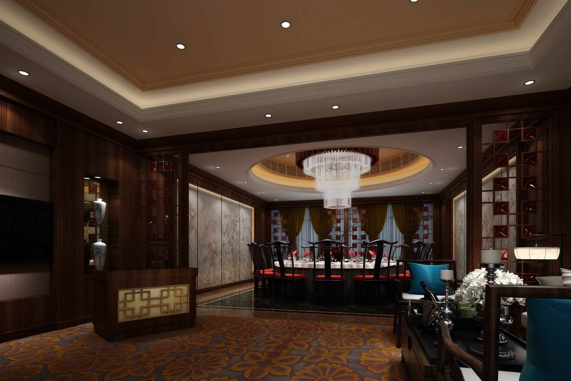 Jinan Luxury Blue Horizon Hotel ภายนอก รูปภาพ