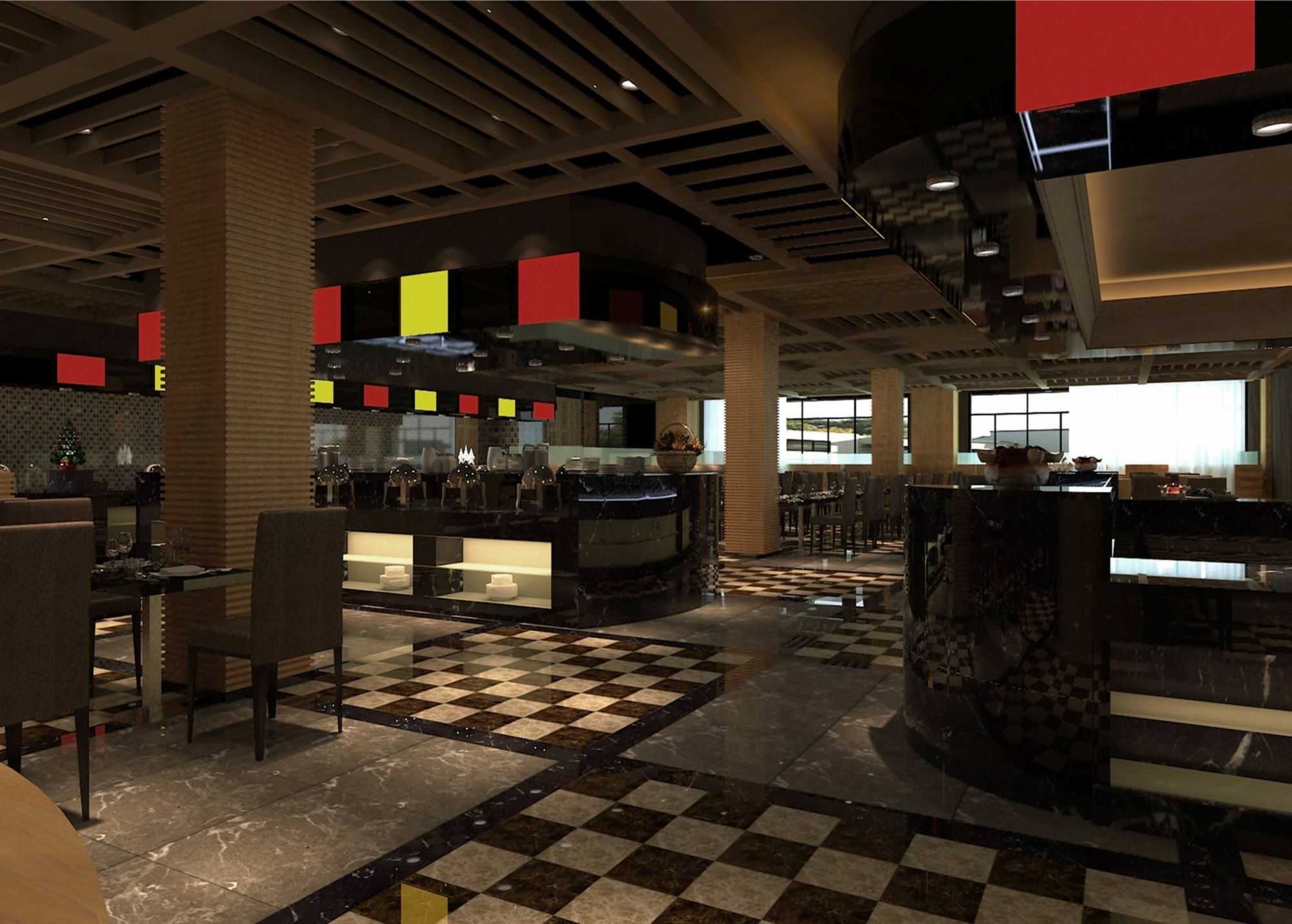 Jinan Luxury Blue Horizon Hotel ภายนอก รูปภาพ