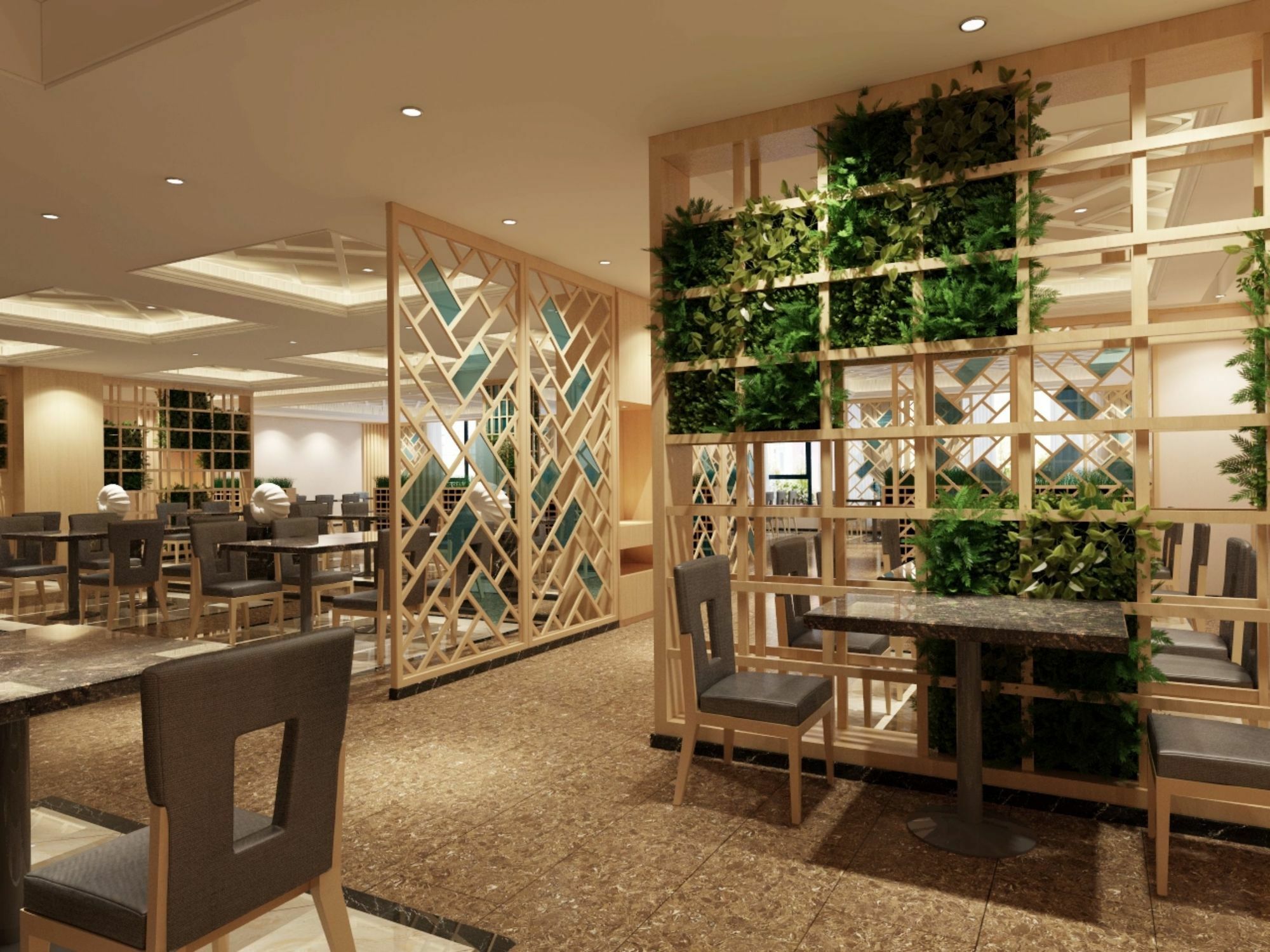 Jinan Luxury Blue Horizon Hotel ภายนอก รูปภาพ