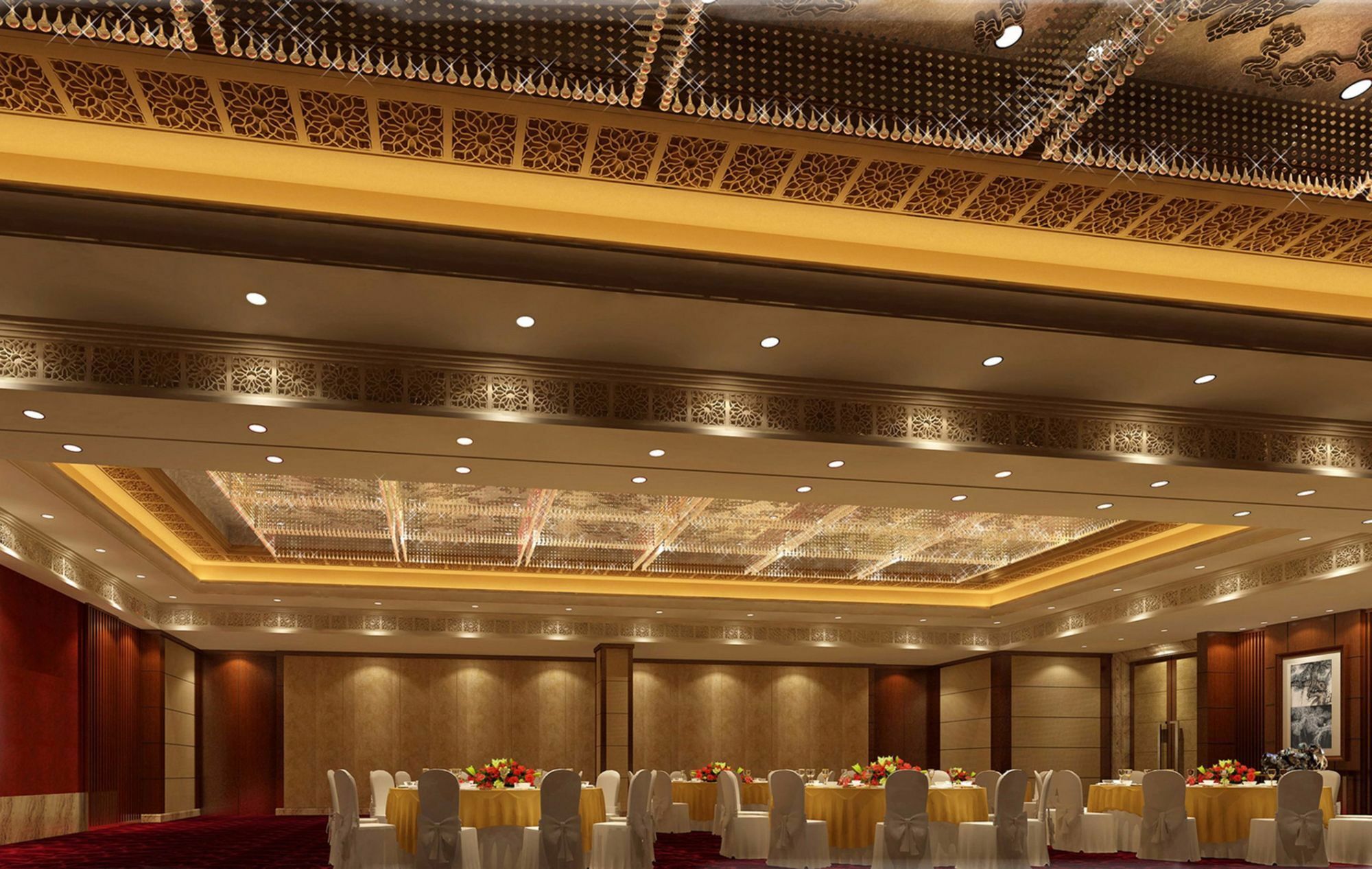 Jinan Luxury Blue Horizon Hotel ภายนอก รูปภาพ